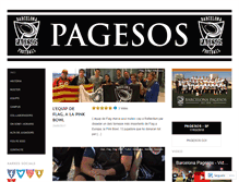 Tablet Screenshot of barcelonapagesos.com